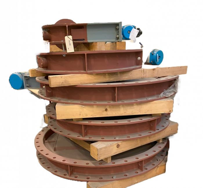 Exhaust Valve DN1600 Pneumatic Actuator  product photo